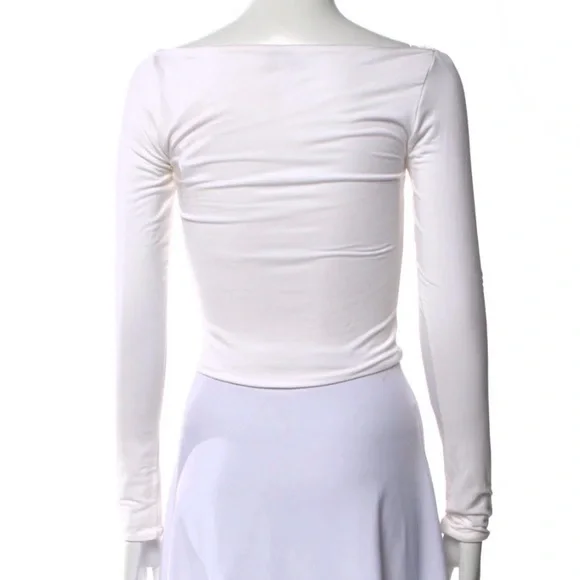 SER.O.YA Cream Long Sleeve Top - Picture 8 of 8